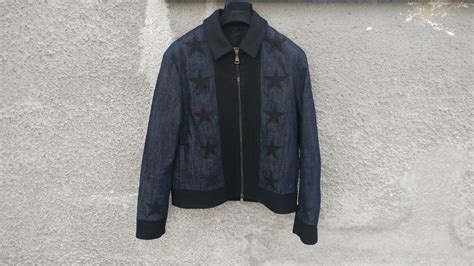 givenchy star applique denim shirt|Givenchy appliqué.